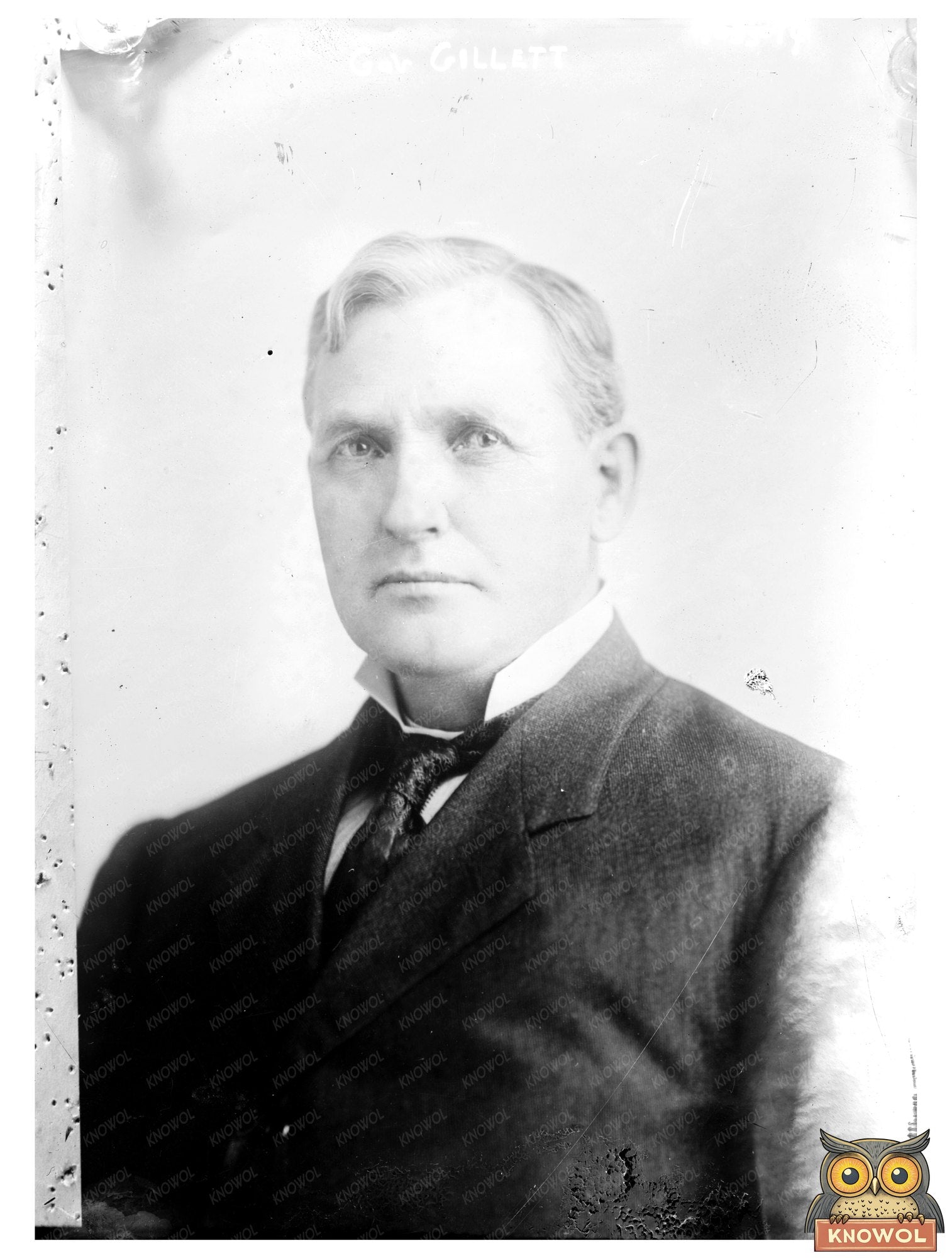 California Governor Gillett: A Glimpse of 1910