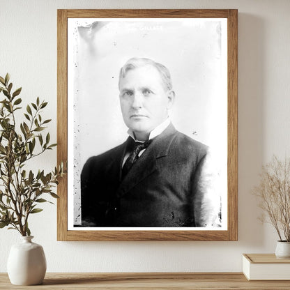 California Governor Gillett: A Glimpse of 1910