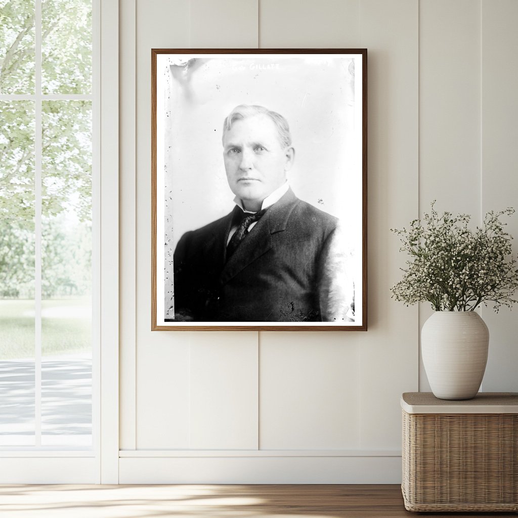 California Governor Gillett: A Glimpse of 1910