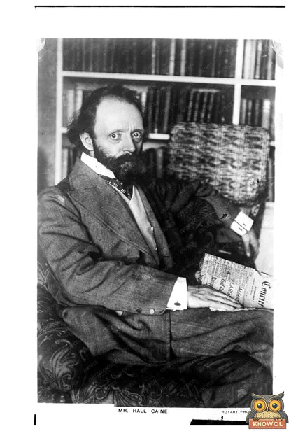 Hall Caine: Reflective Moment with His Literary Work