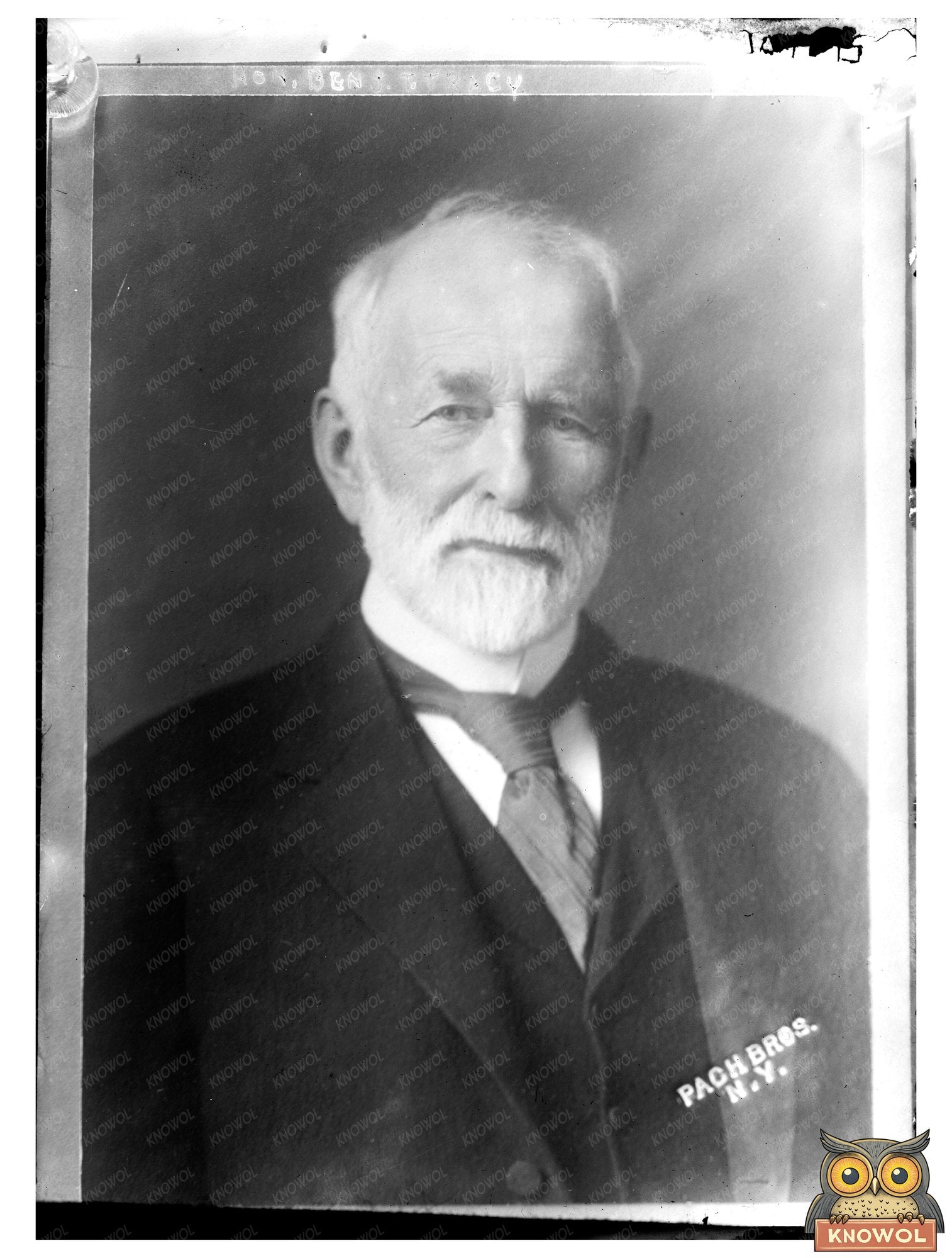 Vintage Portrait of Secretary of the Navy Benjamin Tracy