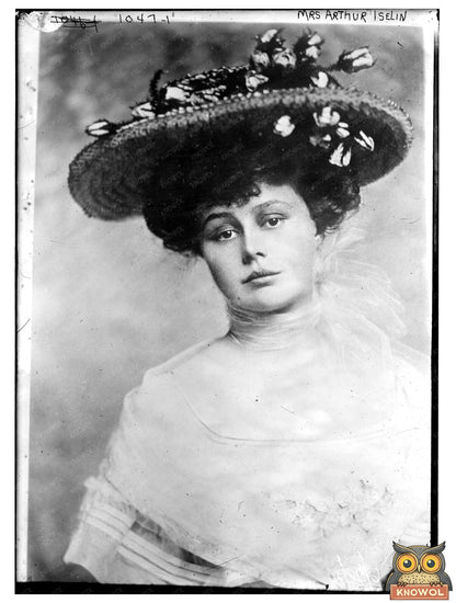 Portrait of Elegance: Mrs. Arthur Iselin, 1910
