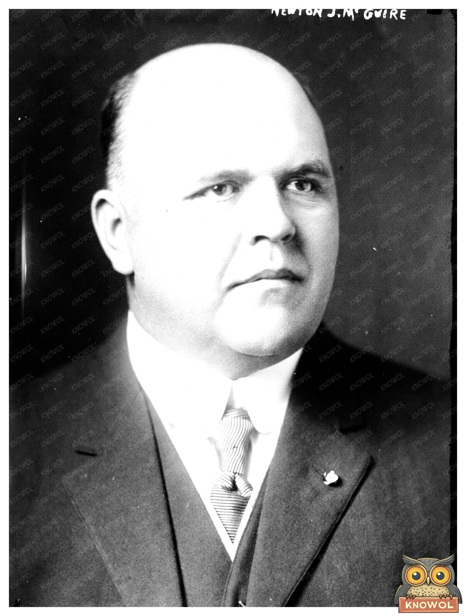 Early 20th Century American Innovator Portrait
