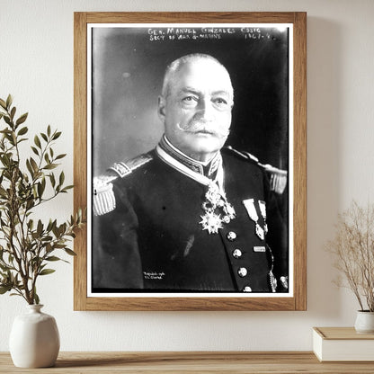 1906 Portrait of Gen. Cosio and Marine Clarke