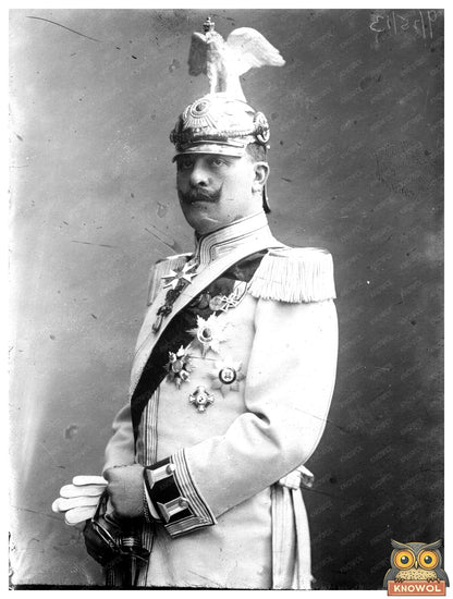 1913 Prince V. Furstenberg in Historic Military Uniform