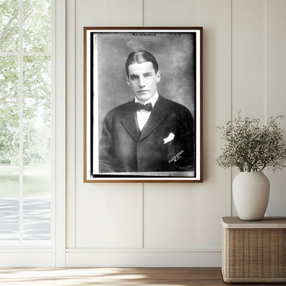 Vintage Portrait of a Notable Early 20th Century New Yorker