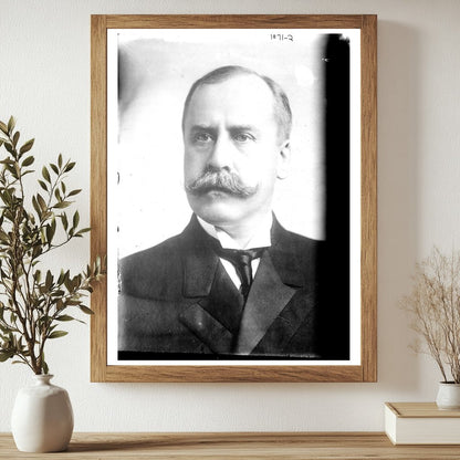 Historic Portrait of Maines Early 20th Century Governor