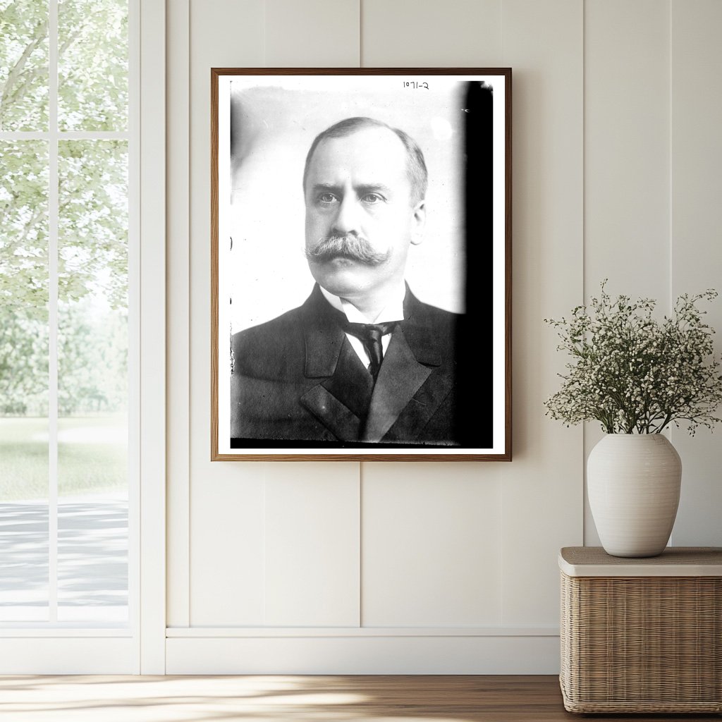 Historic Portrait of Maines Early 20th Century Governor