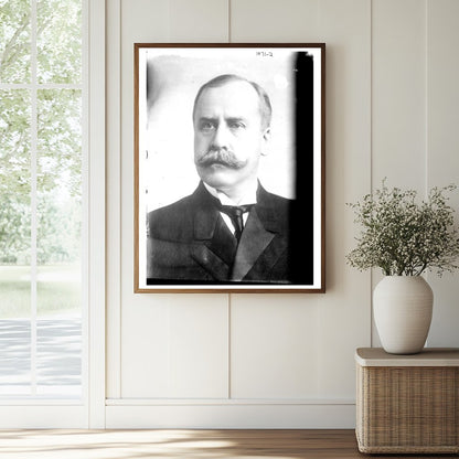Historic Portrait of Maines Early 20th Century Governor