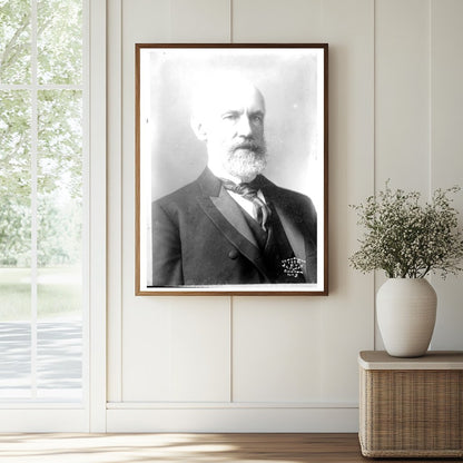 1904 Portrait of Influential Psychologist Dr. Hall