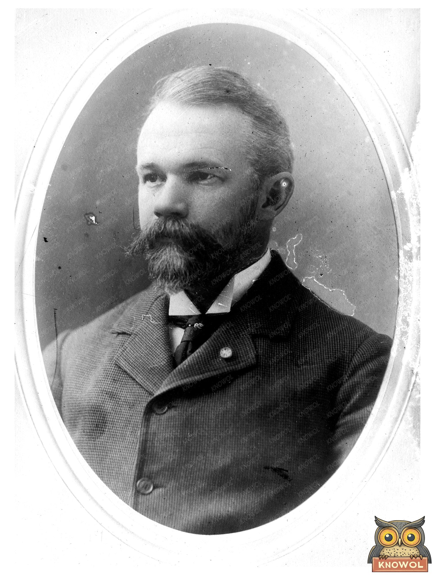 Historic Portrait of a Princeton Professor, 1910