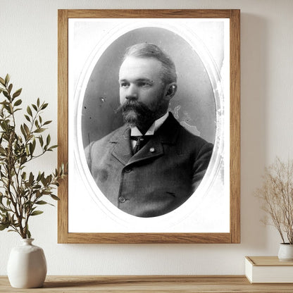 Historic Portrait of a Princeton Professor, 1910