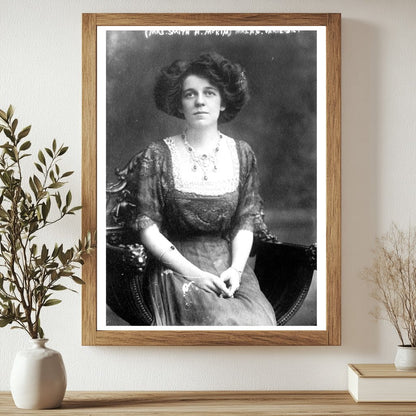 Elegant Portrait of Mrs. Smith H. McKim Seated