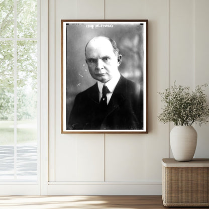 1910 Portrait of Influential American Leader Isaac Stevens
