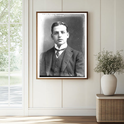 1910 Portrait of Influential American Journalist