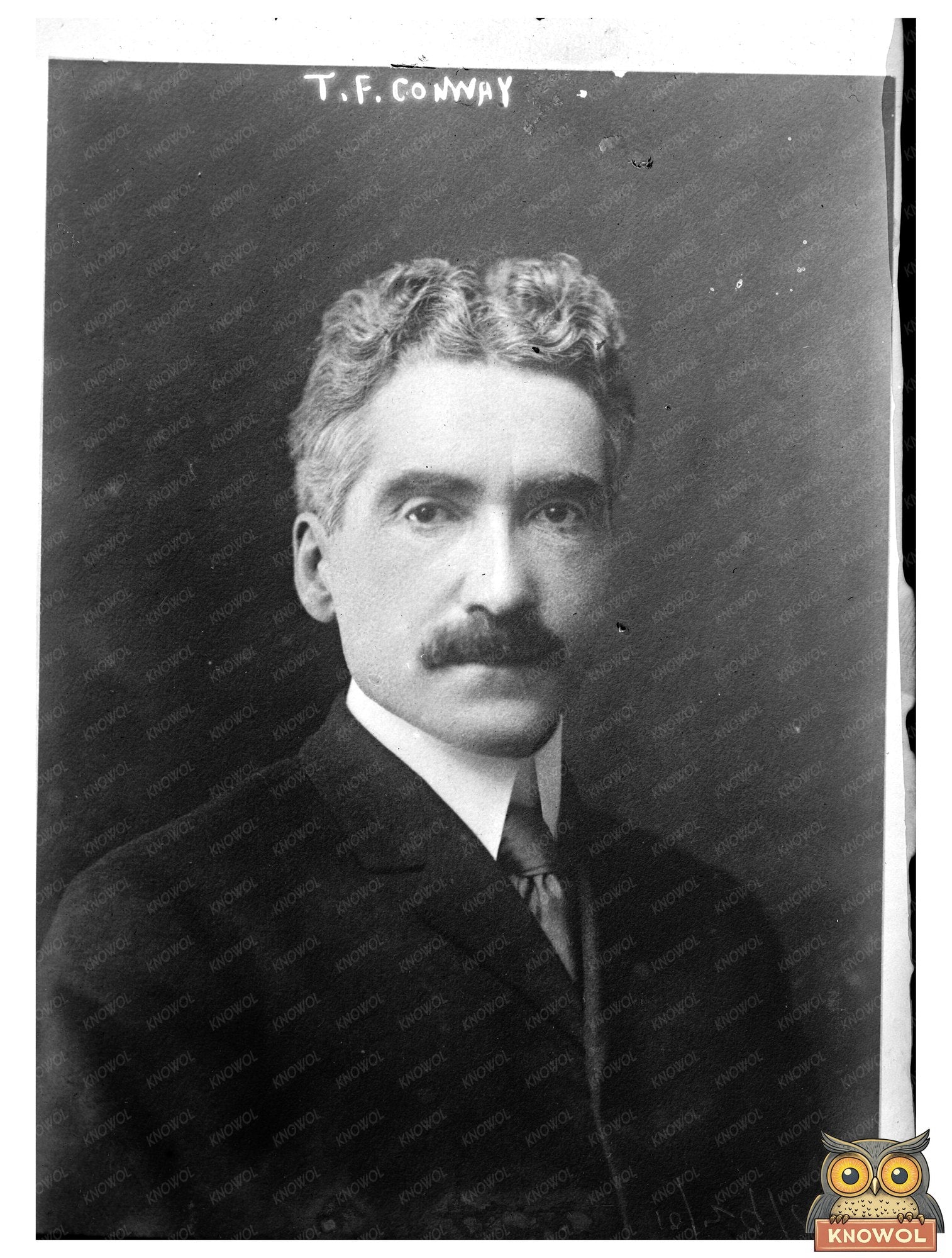 Progressive Congressman T.F. Conway in Early 1900s