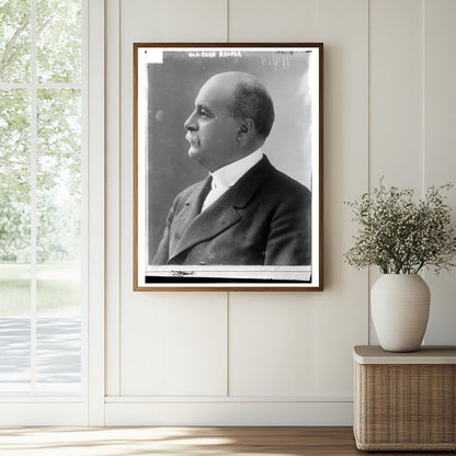 1914 Portrait of Governor Eben Draper in Office