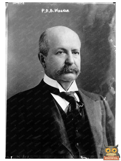 Captivating Portrait of American Tycoon P.A.B. Widener