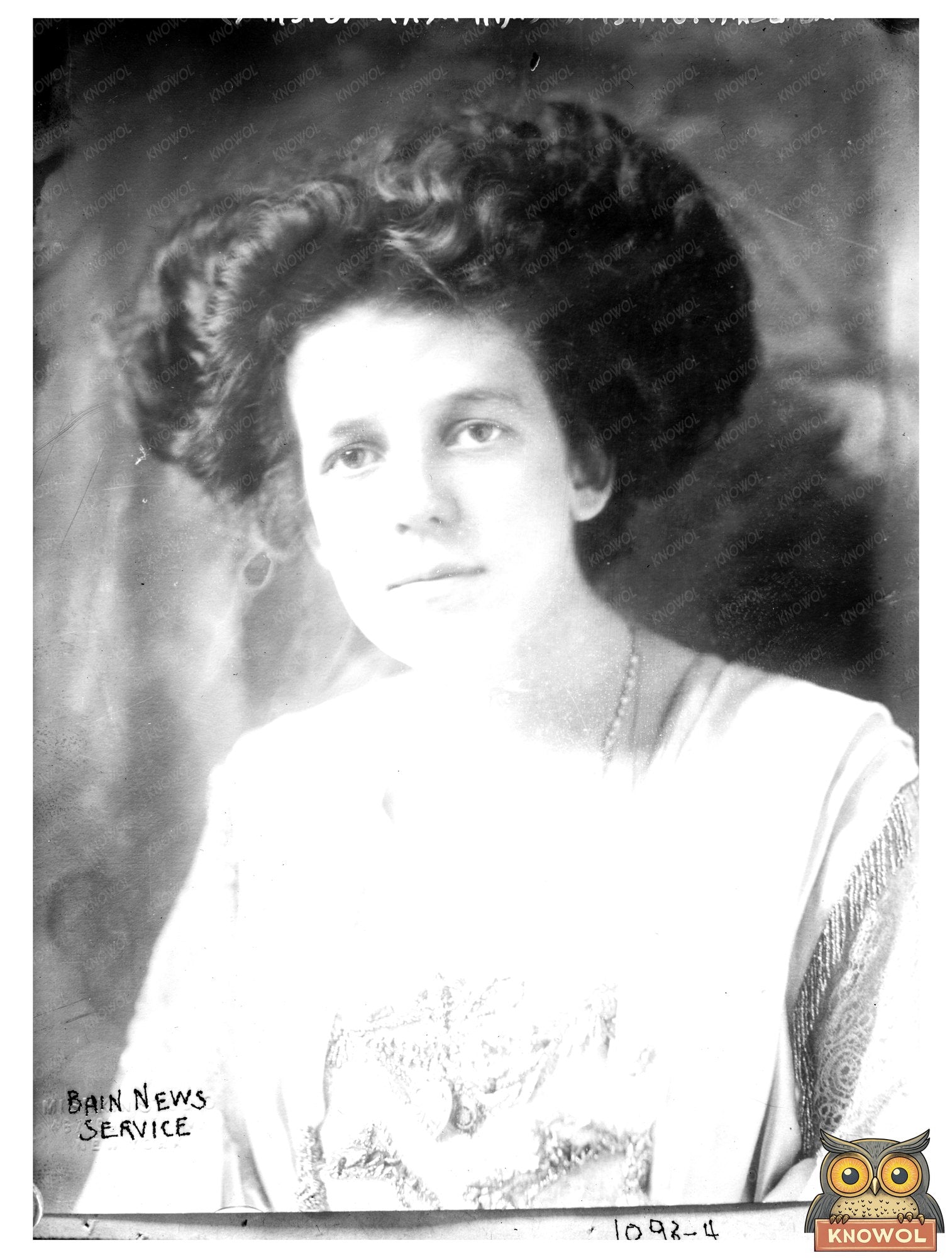 Elegant Portrait of Mrs. A.G. Vanderbilt, 1911
