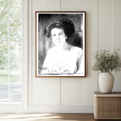 Elegant Portrait of Mrs. A.G. Vanderbilt, 1911