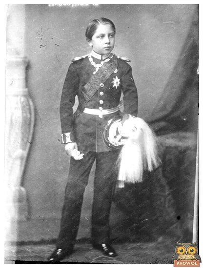 Childhood Portrait of Future German Emperor Wilhelm II