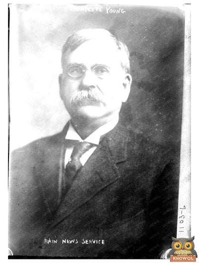 Iowas Influential Senator Lafayette Young Portrait