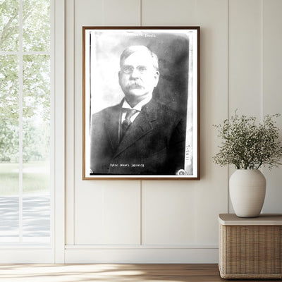 Iowas Influential Senator Lafayette Young Portrait