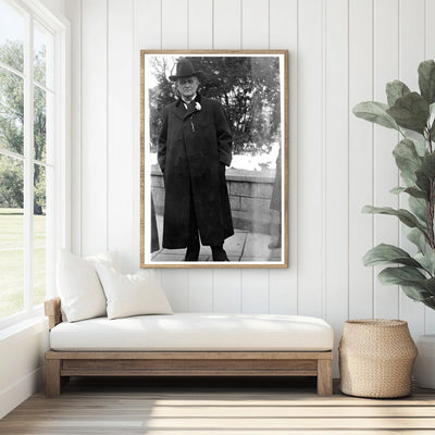 Vintage Portrait of Champ Clark, Influential U.S. Politician