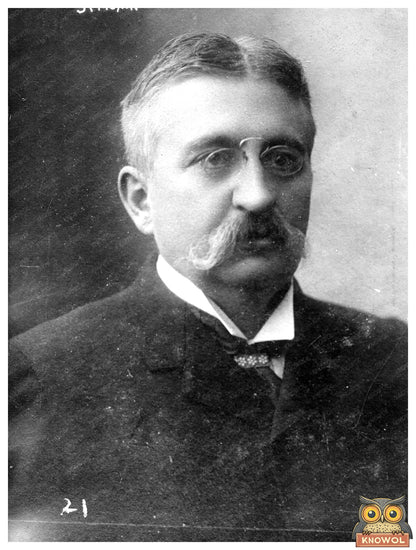 Elegant Portrait of Early 20th Century French Diplomat