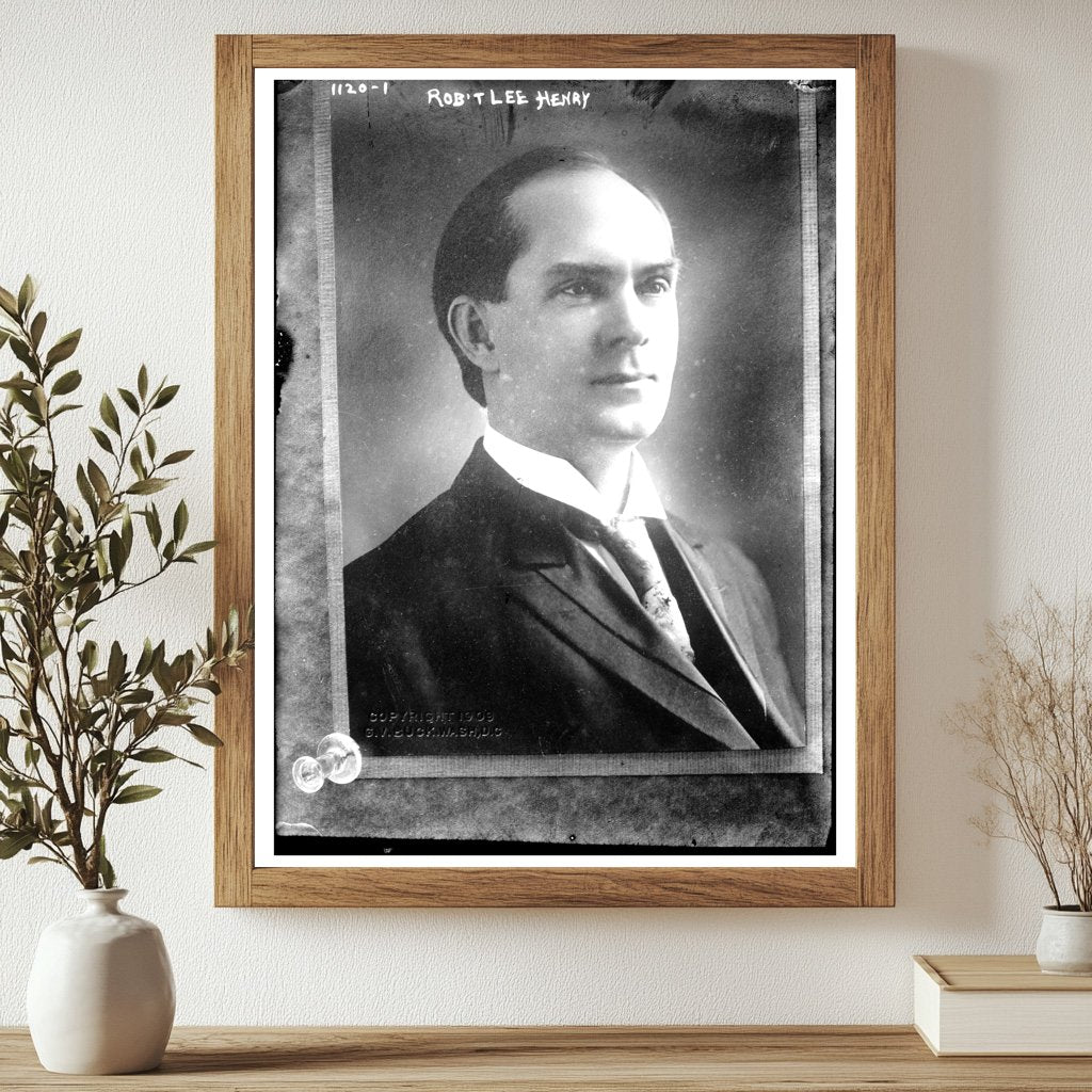 1909 Washington D.C. Portrait of Two Distinguished Men