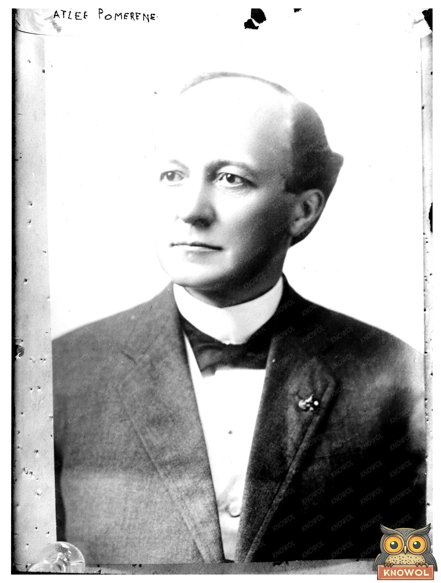 Historic Portrait of Ohio Senator Atlee Pomerene