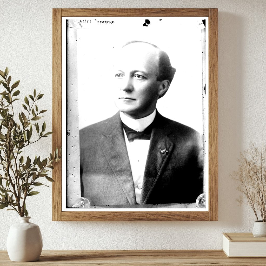 Historic Portrait of Ohio Senator Atlee Pomerene