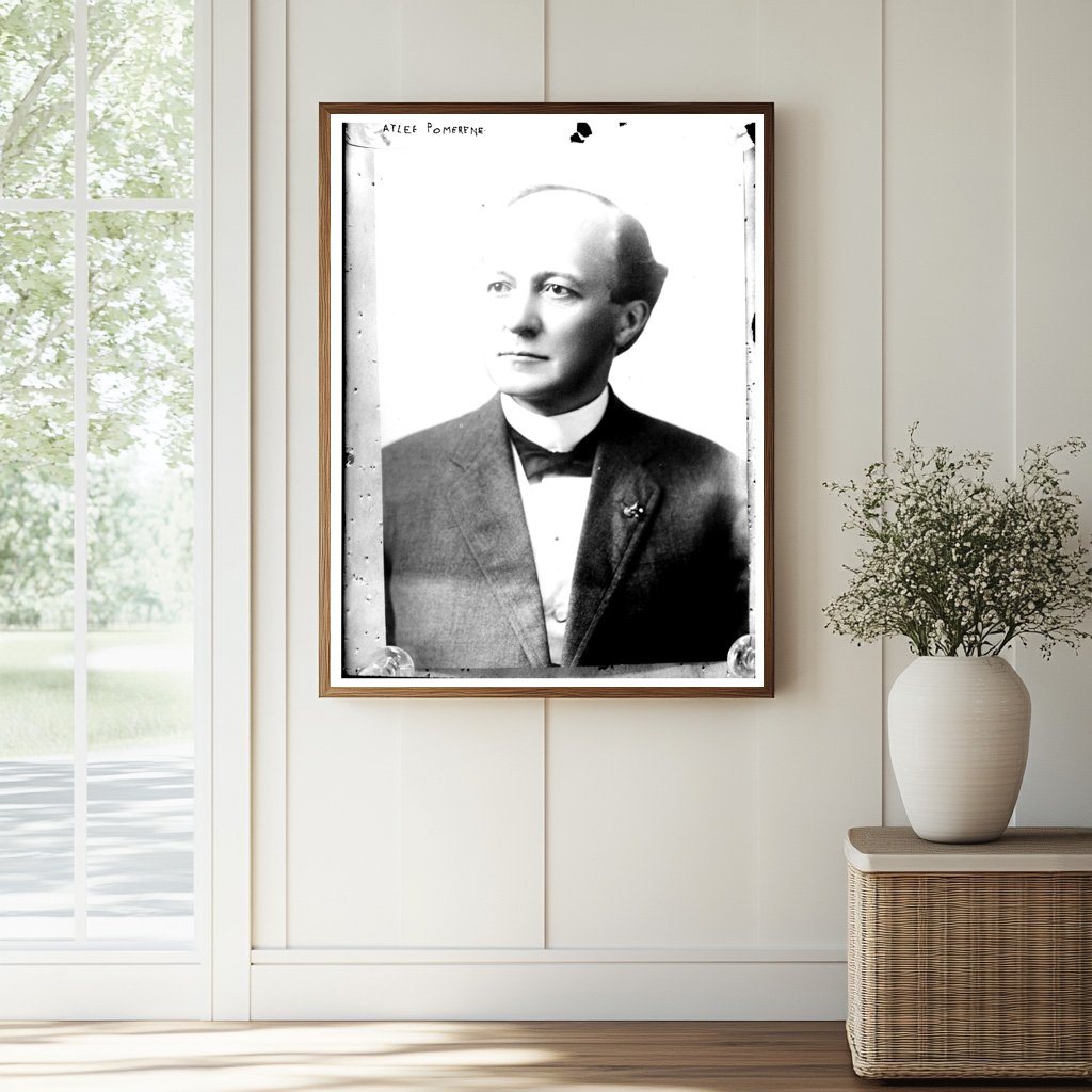 Historic Portrait of Ohio Senator Atlee Pomerene