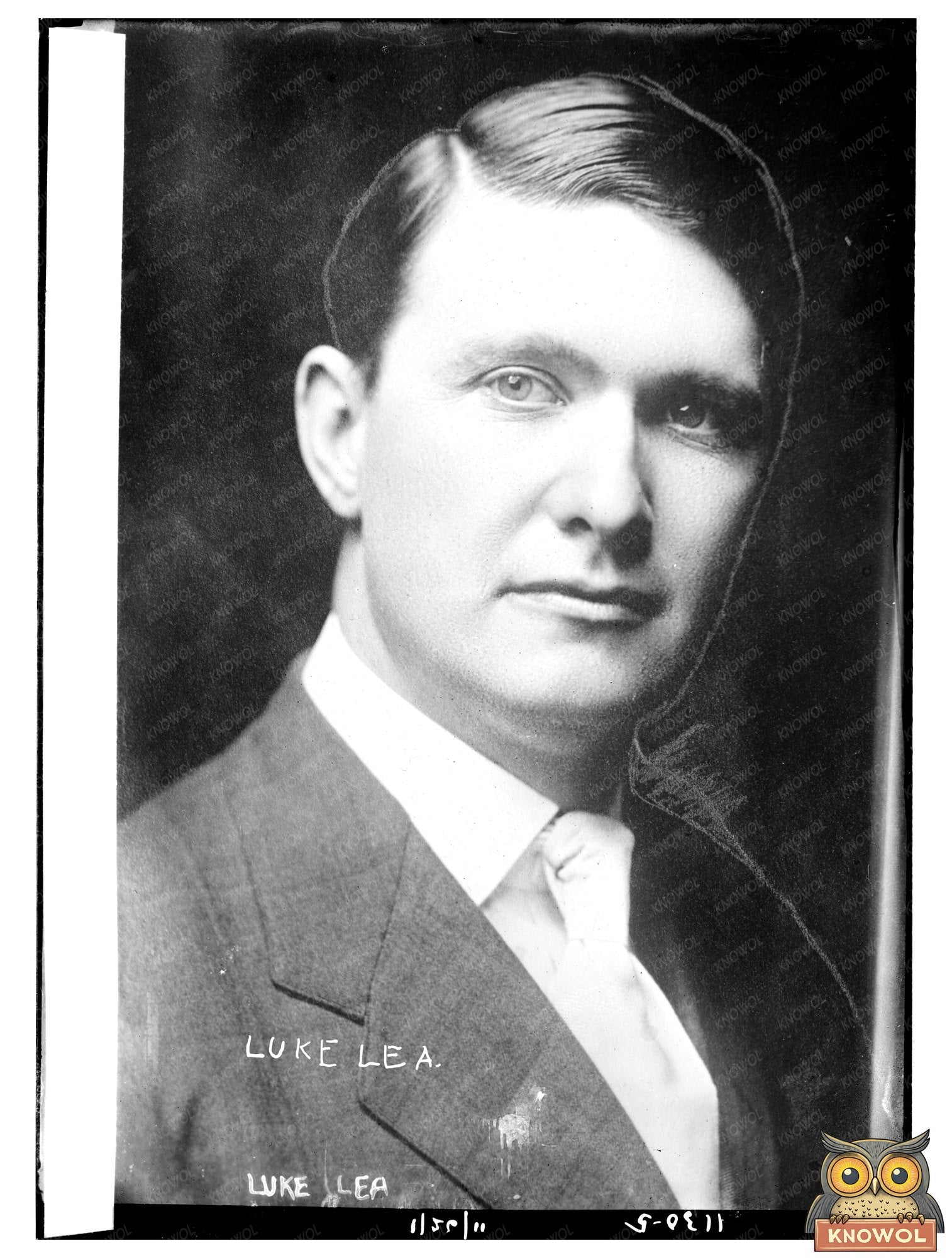 Timeless Portrait of Early 20th Century Politician