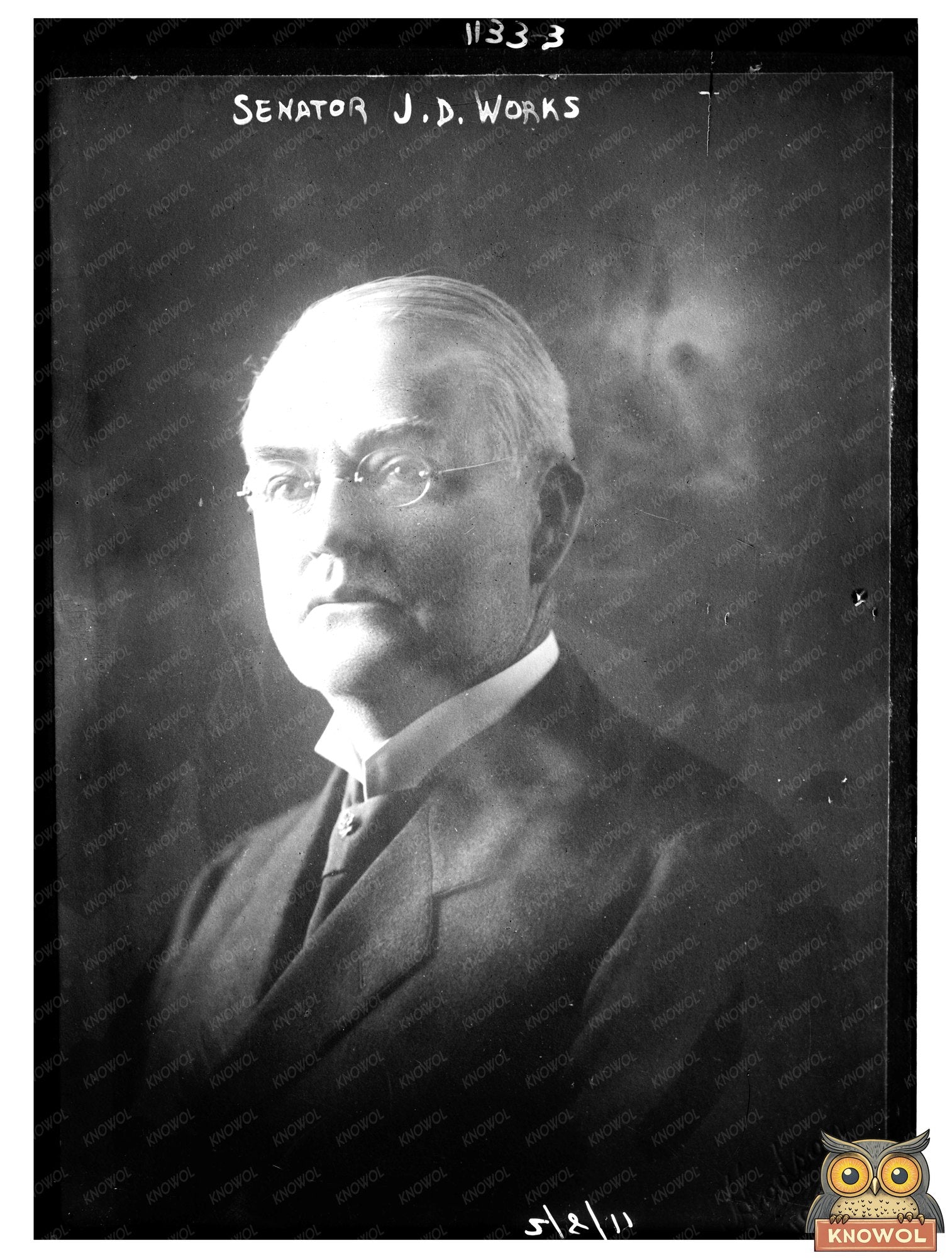 Early 20th Century Senator Advocating for Change