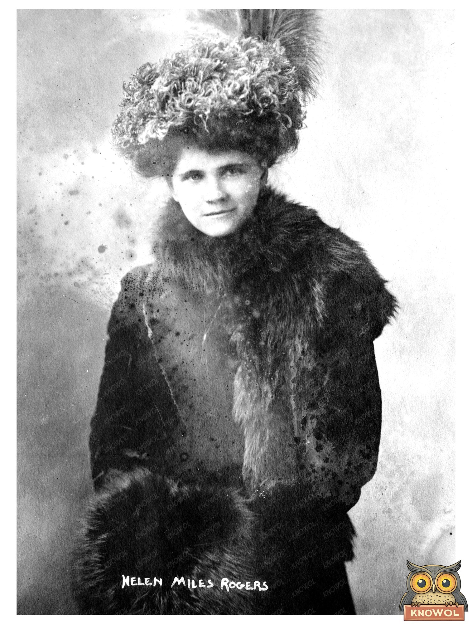 Elegant Early 20th Century Portrait of Helen Rogers