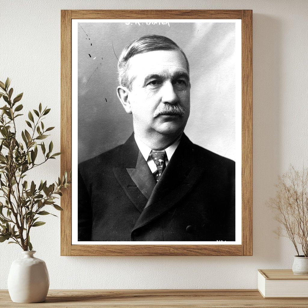 Historic Portrait of a 19th Century Statesman
