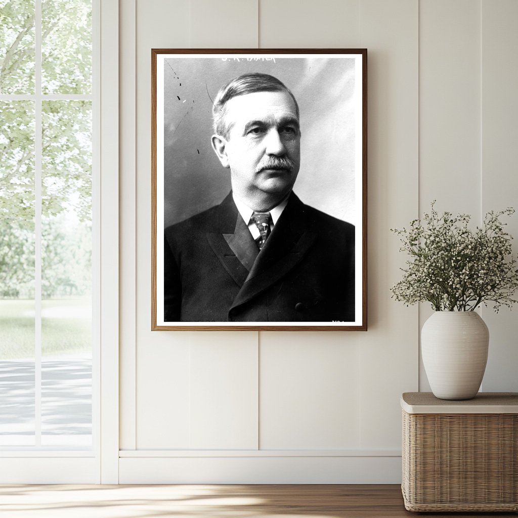 Historic Portrait of a 19th Century Statesman