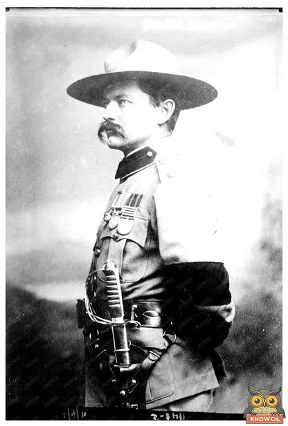 Courageous Scout Major F.R. Burnham in Boer War Era