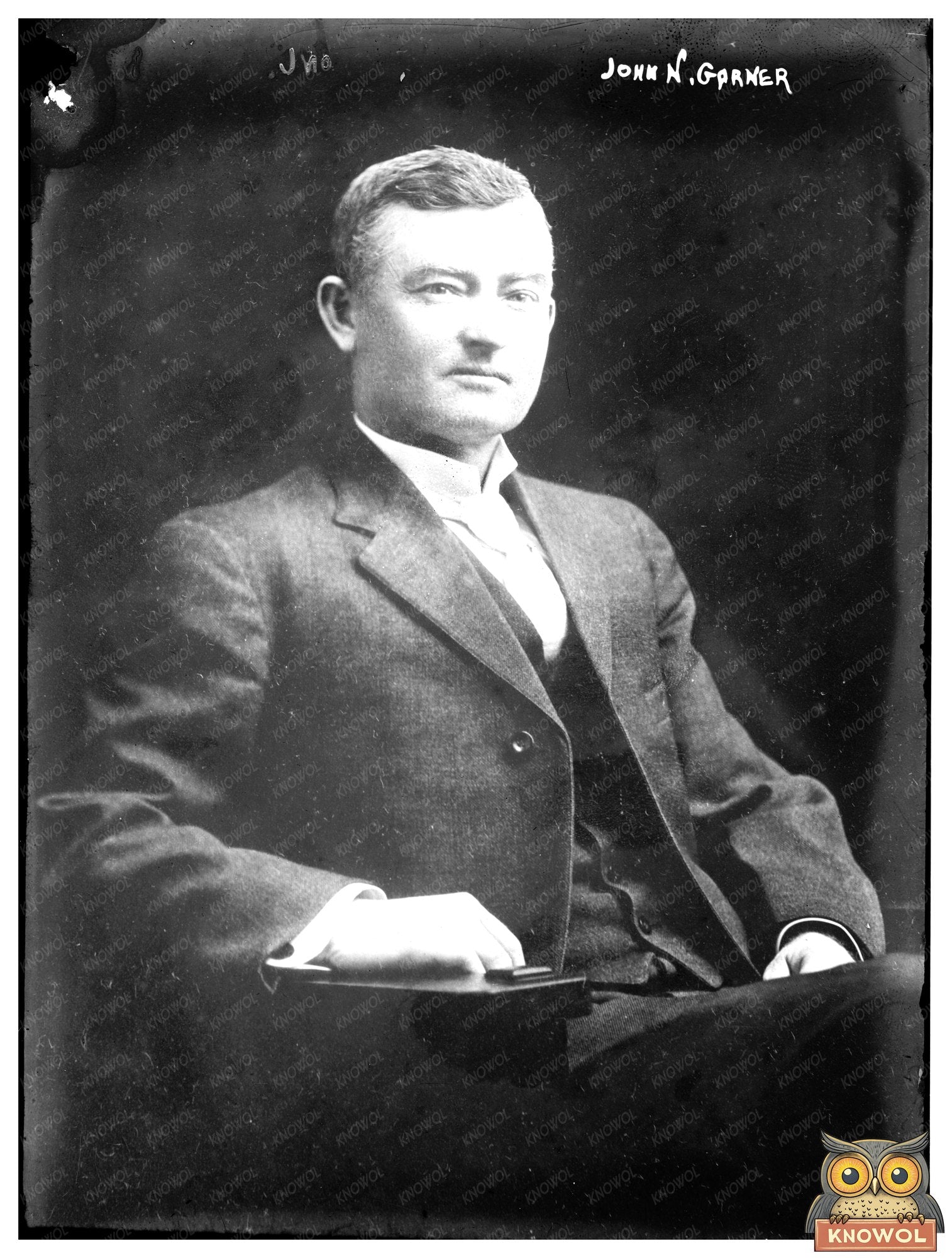 Captivating Portrait of a 1930s U.S. Vice President