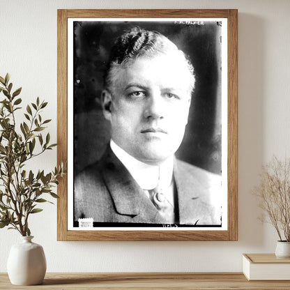 Vintage Portrait of a Theater Pioneer, A.M. Palmer