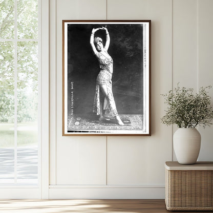 Elegant Portrait of Miss F. Sackville West