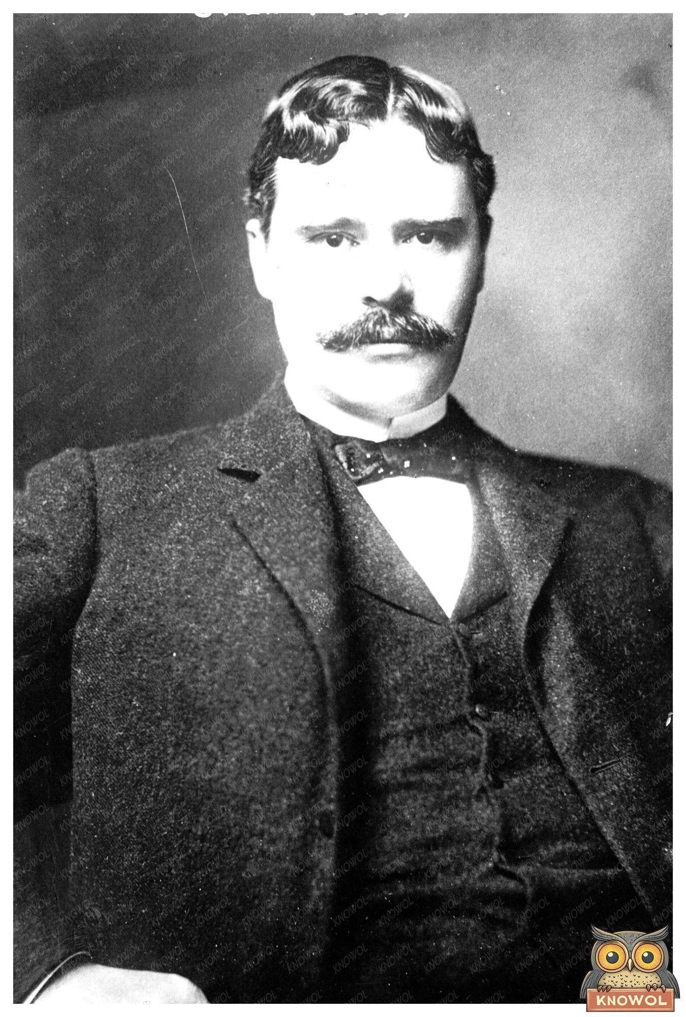 Iconic Portrait of a Pioneer in Western Literature