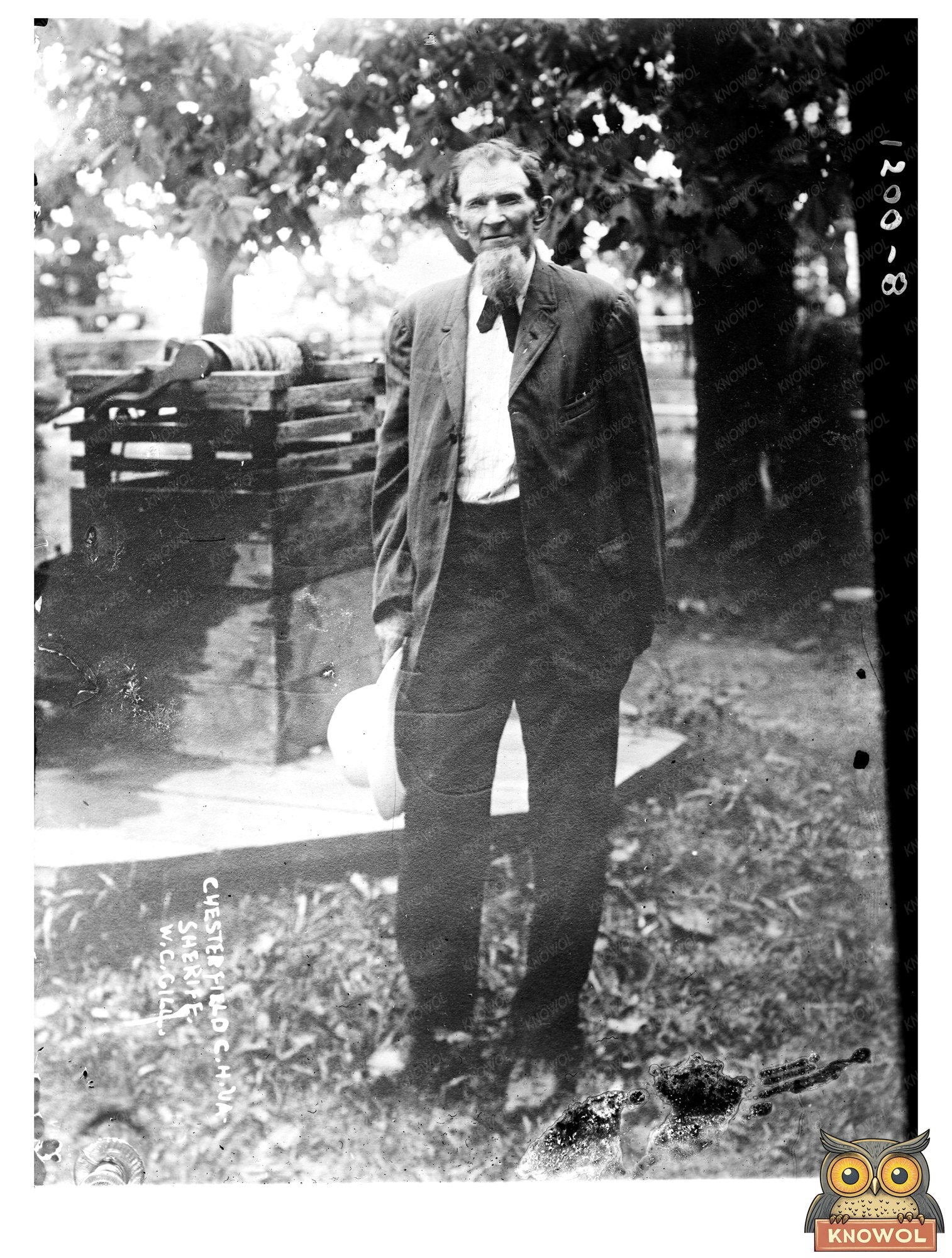 Chesterfield County Sheriff W.C. Gill in Uniform