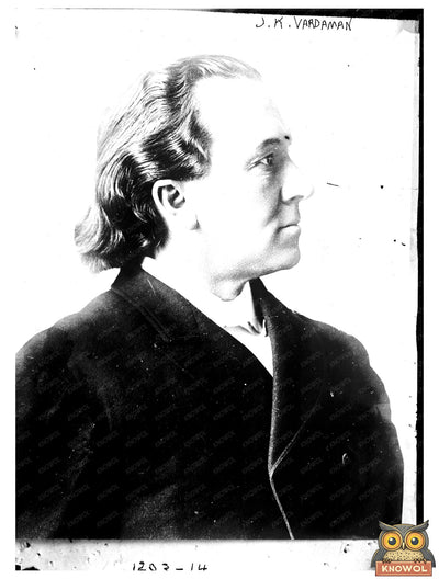 Historic Portrait of Mississippi Governor Vardaman