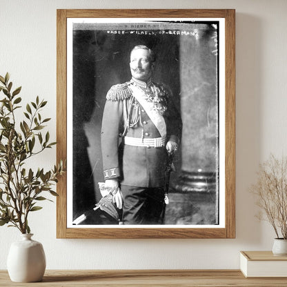 Imperial Portrait of Kaiser Wilhelm II, Germany