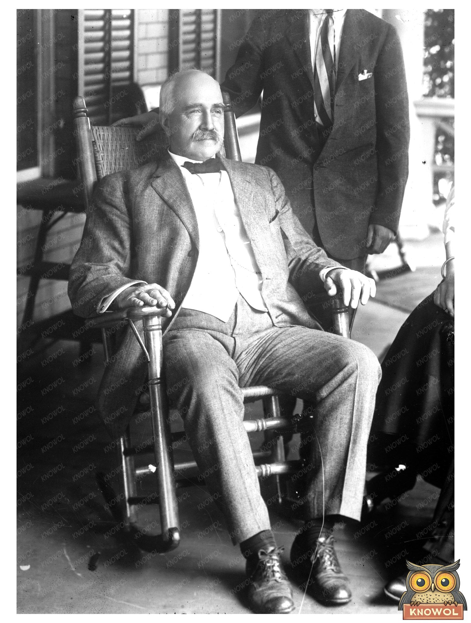 Relaxed Presidential Moment: Governor Harmon Unwinding