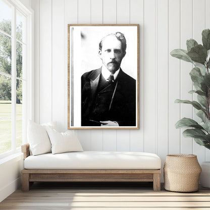 Early 20th Century Athlete Kellog Durland Portrait