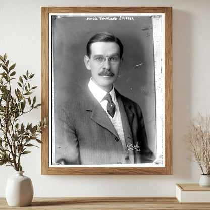 Historic Portrait of Judge Townsend Scudder, NJ