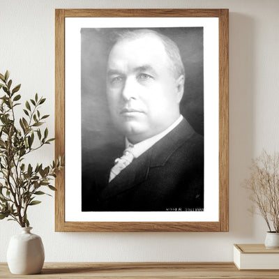 Early 20th-Century Illinois Political Leader Portrait